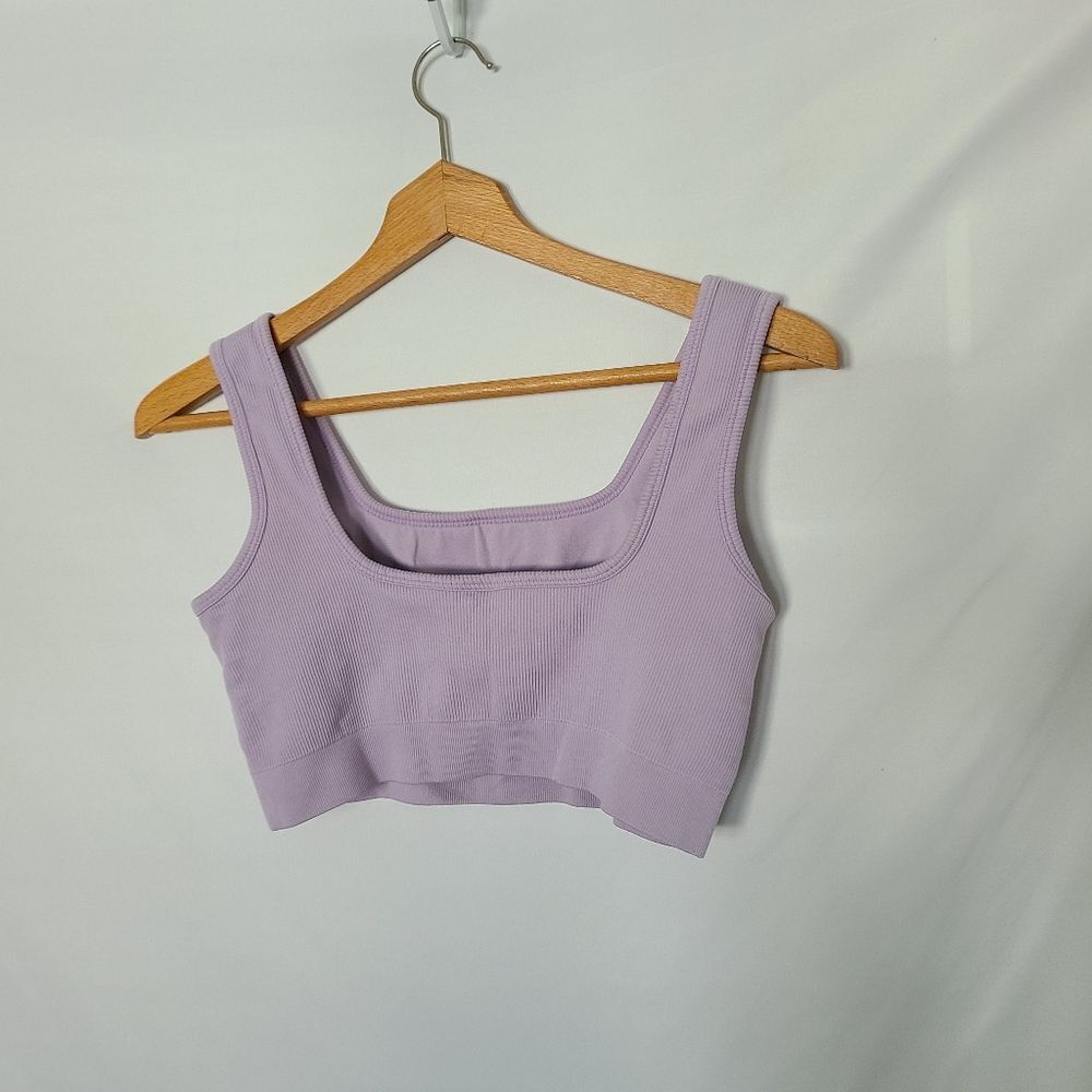 Fabletics Jas Seamless Ribbed Sports Bra II - Picture 3 of 5